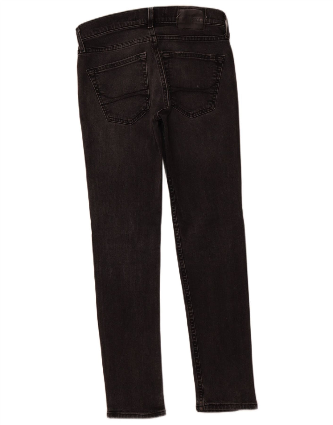 Calça jeans skinny masculina HOLLISTER W28 L30 algodão preto