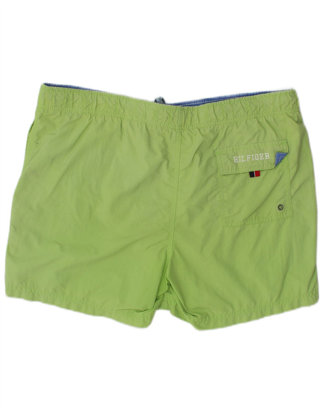 Shorts de natação masculino Tommy Hilfiger poliéster verde médio