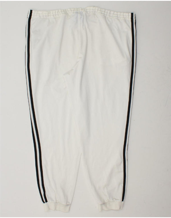 ADIDAS Calças de treino masculinas Joggers XL Branco Poliéster