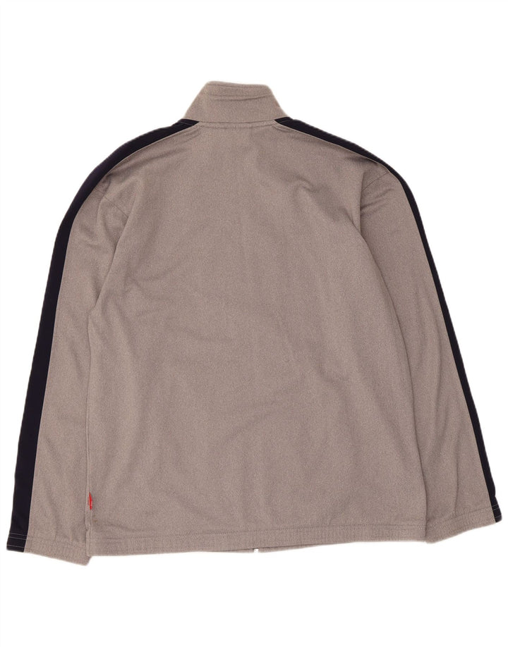 Jaqueta Puma Menino Treino Top 15-16 Anos Cinza Colorblock