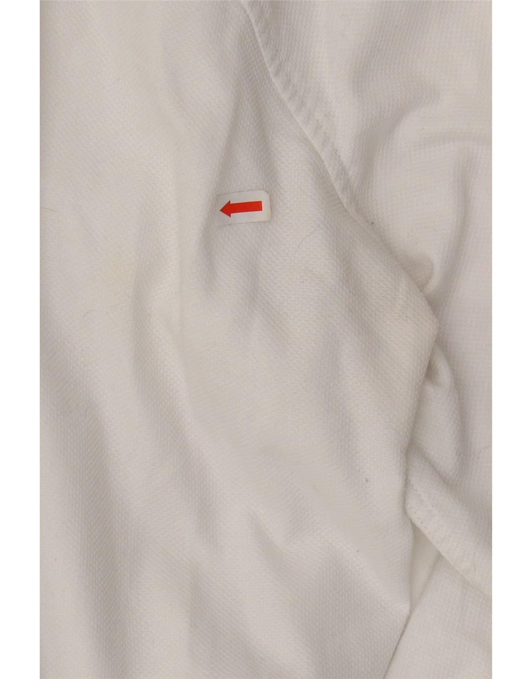 Camisa masculina ZARA Slim Fit grande algodão branco