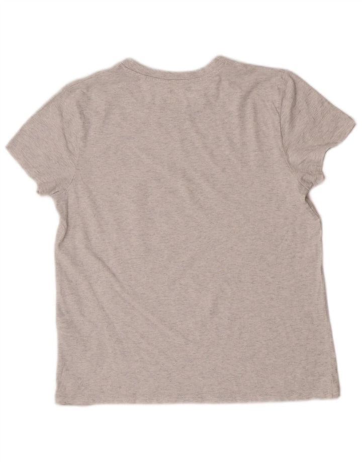 Camiseta feminina Levi's Top UK 12 algodão cinza médio