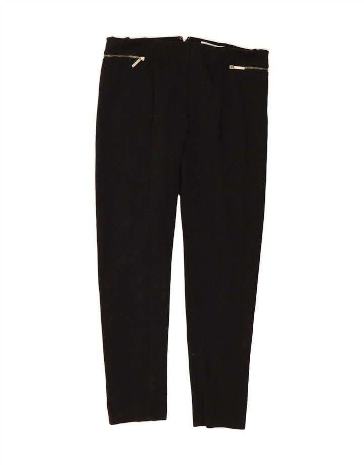 MICHAEL KORS Womens Skinny Capri Trousers US 10 Large W32 L17 Black Vintage Michael Kors and Second-Hand Michael Kors from Messina Hembry 