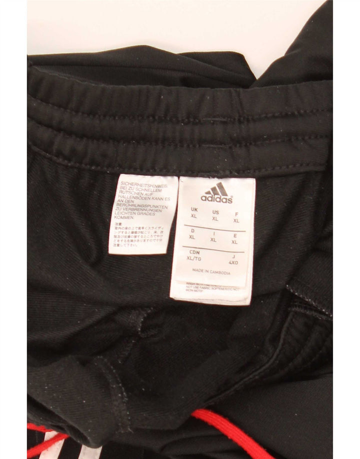 Adidas Mens Treino Calças Joggers XL Preto Poliéster