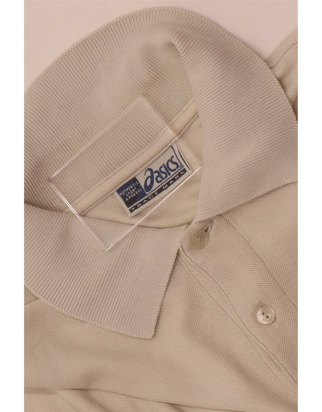 Camisa Polo Masculina Asics XL Bege