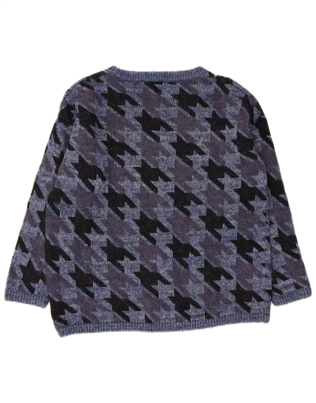 Suéter feminino Armani Jeans com gola canoa UE 40 médio azul marinho