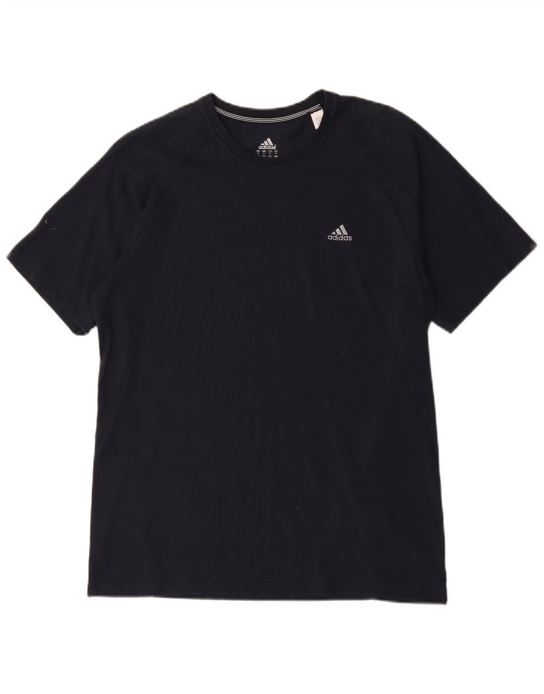 Adidas Masculino Clima 365 Camiseta Top Médio Algodão Azul Marinho