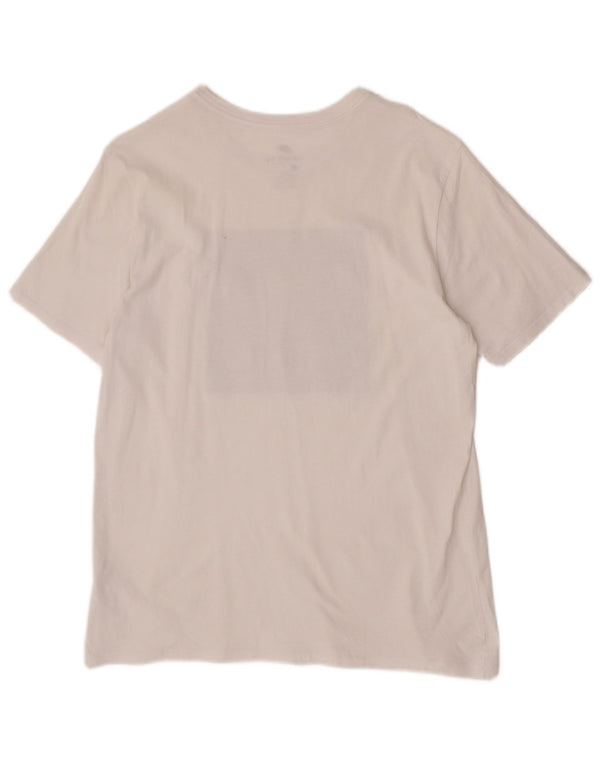 Camiseta Nike Masculina Athletic Cut Graphic Top Grande Algodão Branco