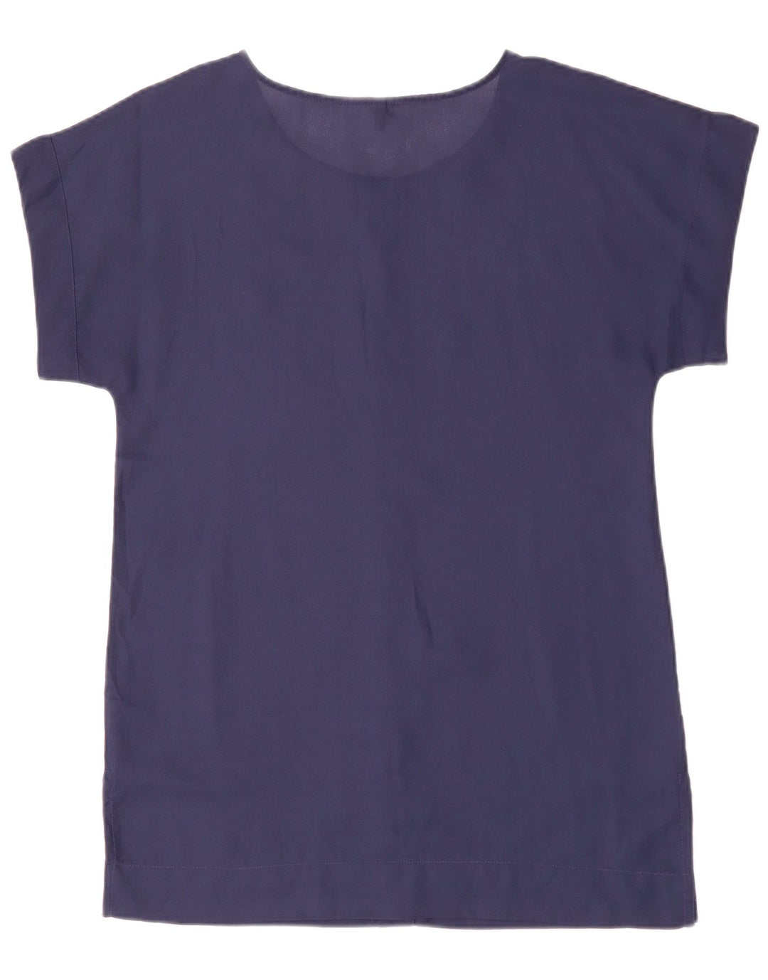 Vestido túnica feminino BENETTON UK 14 médio azul marinho