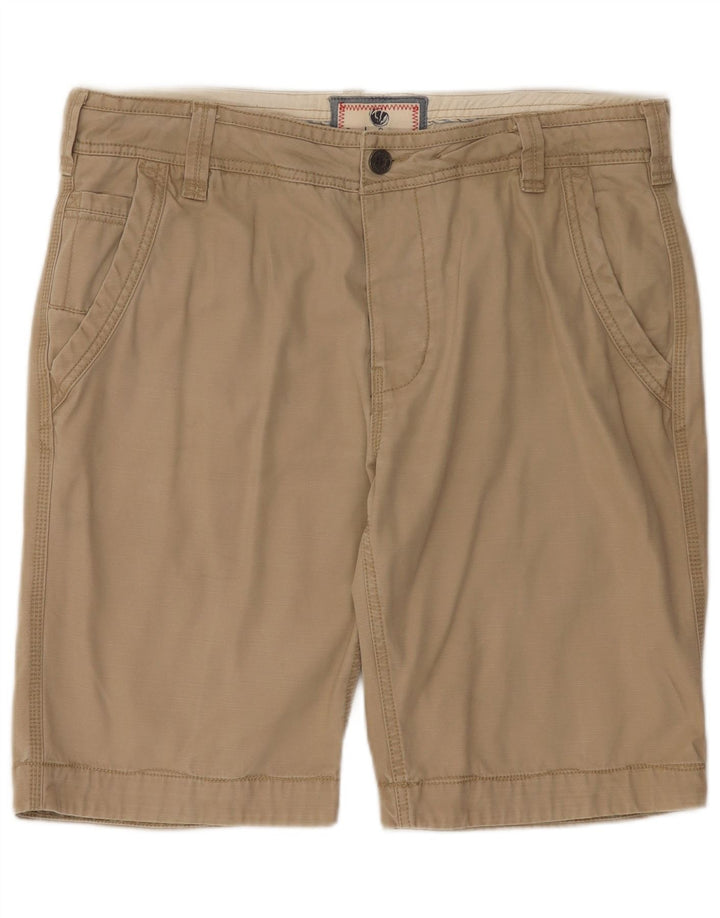 Shorts Chino Masculino Fat Face W36 Algodão Bege Grande