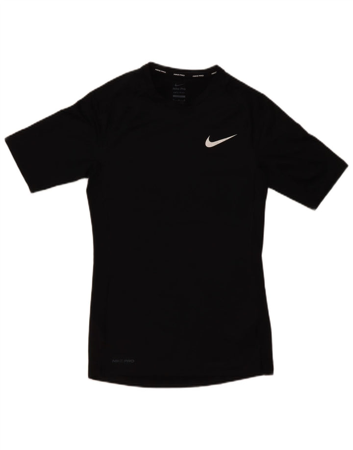 Camiseta Nike Masculina Dri Fit Top Médio Poliéster Preto