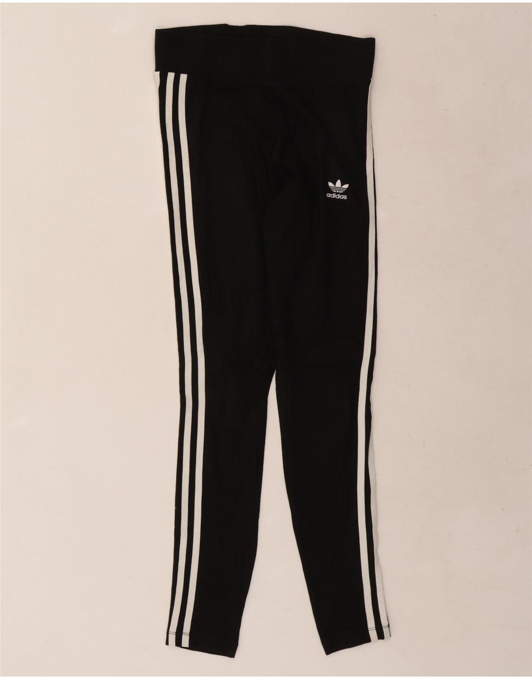 Leggings Adidas Femininas UK 8 Pequenas Pretas