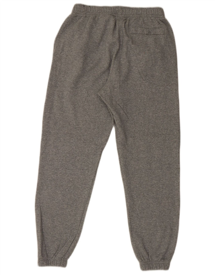 Calça de treino masculina Nike Joggers cinza médio algodão manchado