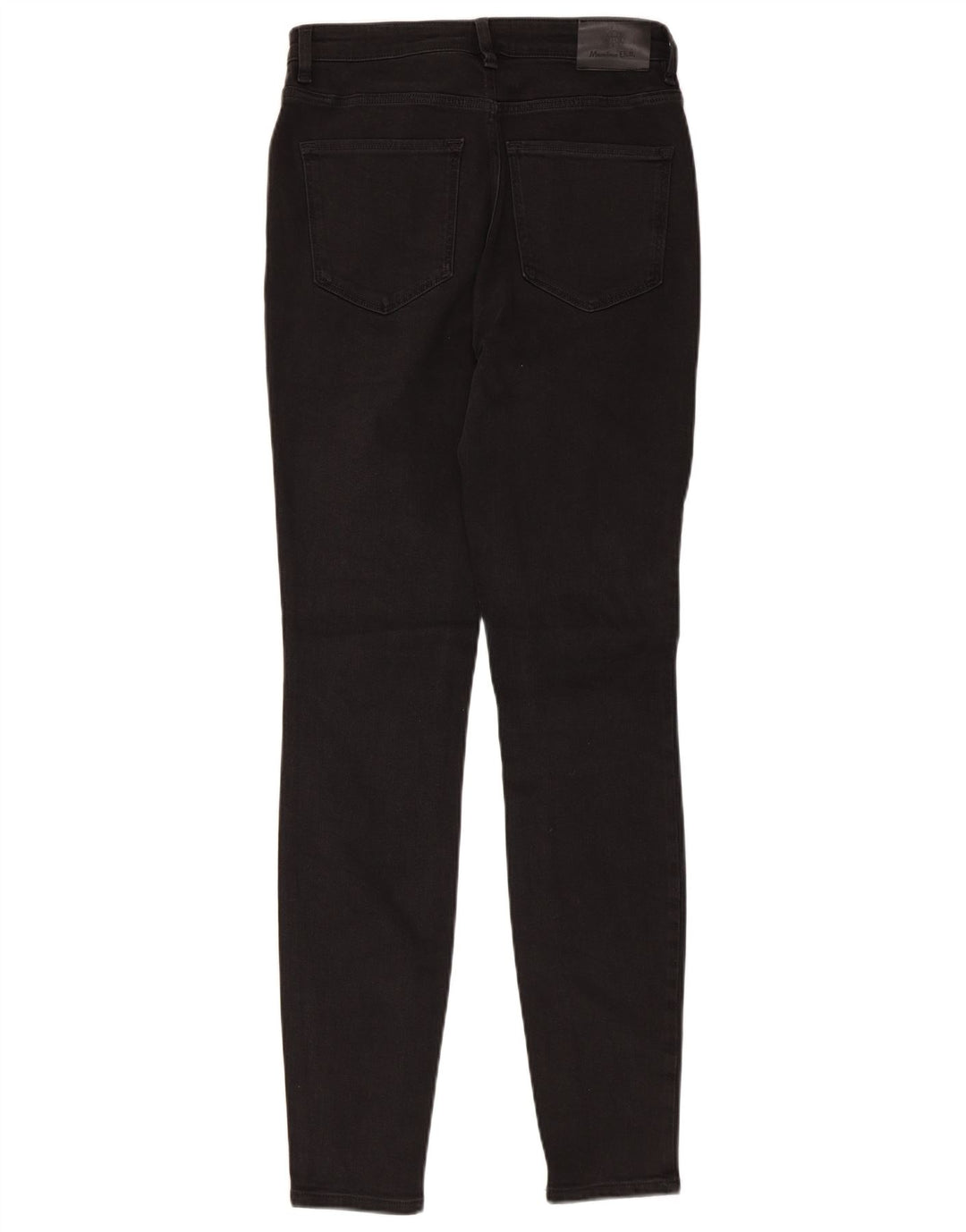 Jeans skinny feminino Massimo Dutti EU 38 pequeno W28 L30 preto poliéster
