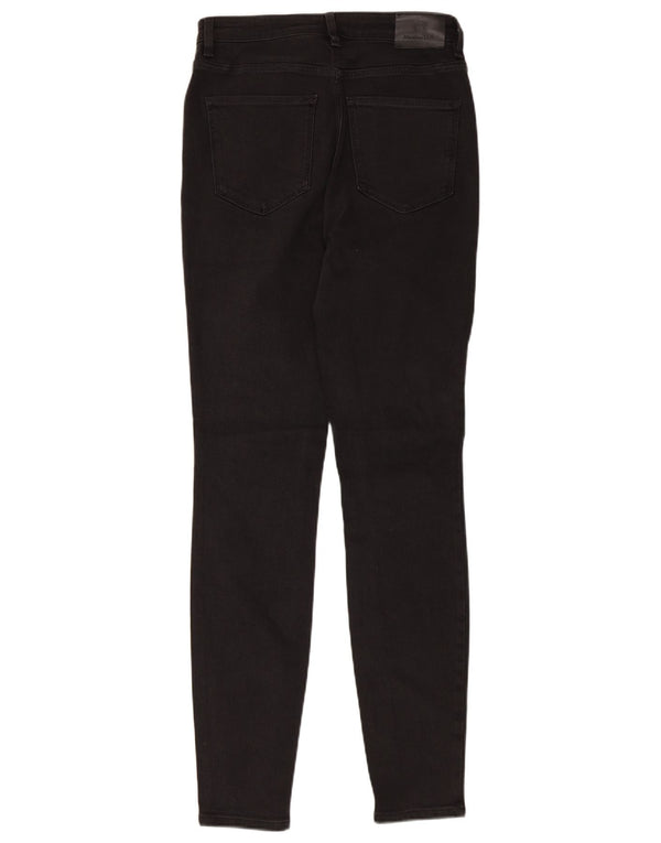 Jeans skinny feminino Massimo Dutti EU 38 pequeno W28 L30 preto poliéster