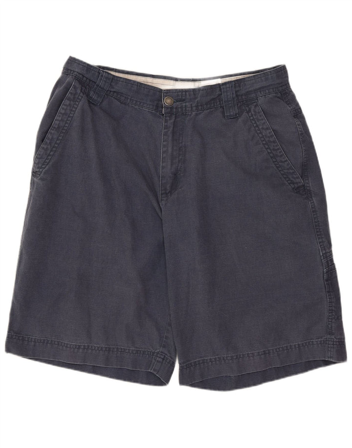 COLUMBIA Mens Cargo Shorts W34 Grande Algodão Azul Marinho