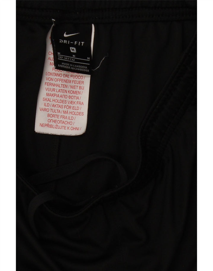 Shorts esportivos NIKE Boys Dri Fit 10-11 anos médio preto poliéster