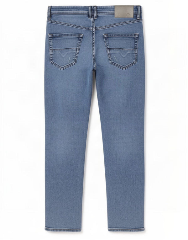 Jeans masculino diesel desgastado slim W34 L30 algodão azul