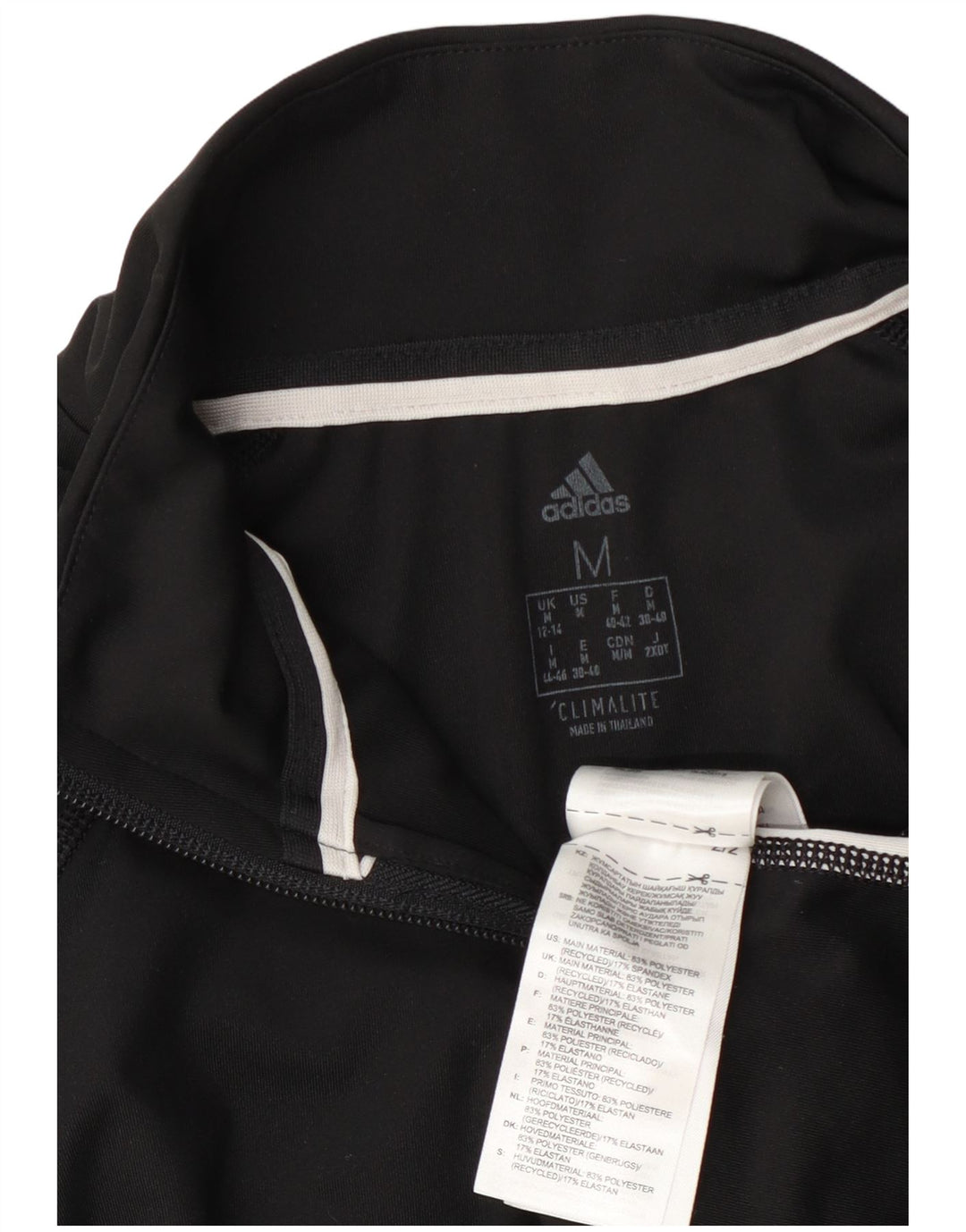 Adidas feminino gráfico pulôver treino top reino unido 12/14 médio preto