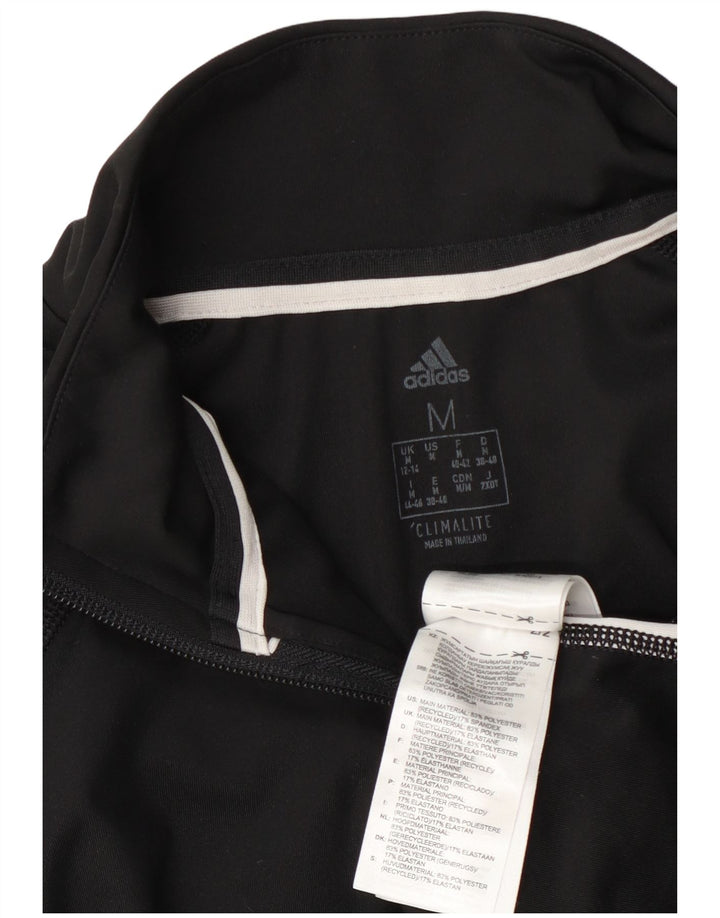 Adidas feminino gráfico pulôver treino top reino unido 12/14 médio preto