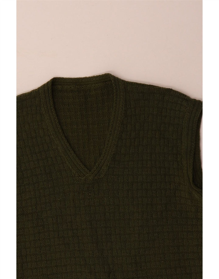 Regata feminina VINTAGE com colete UK 14 verde médio