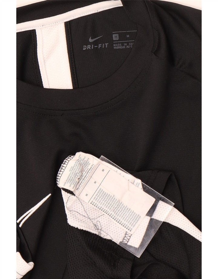 Camiseta Nike Masculina Dri Fit Top Médio Poliéster Preto