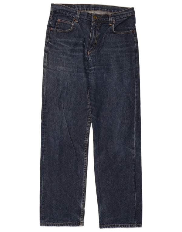 Calça jeans reta masculina Lee W30 L31 azul marinho