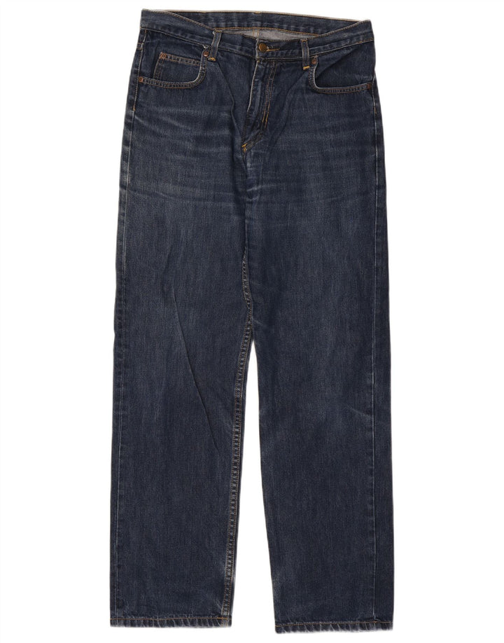 Calça jeans reta masculina Lee W30 L31 azul marinho