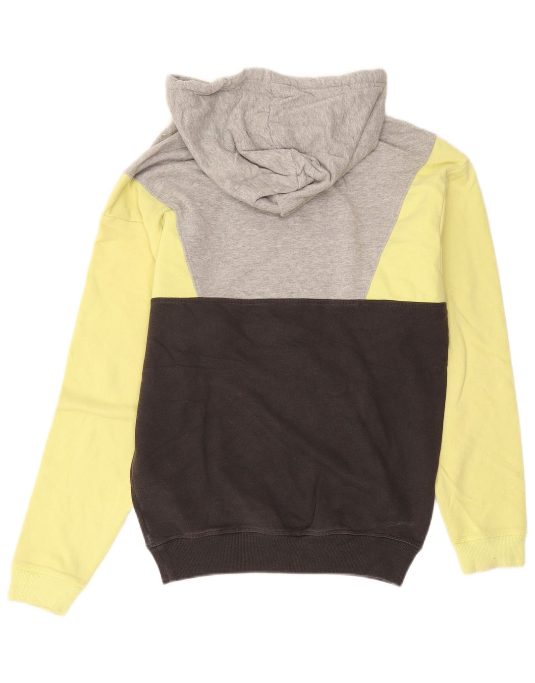 Helly Hansen moletom com capuz masculino gráfico pequeno bloco colorido multicolorido
