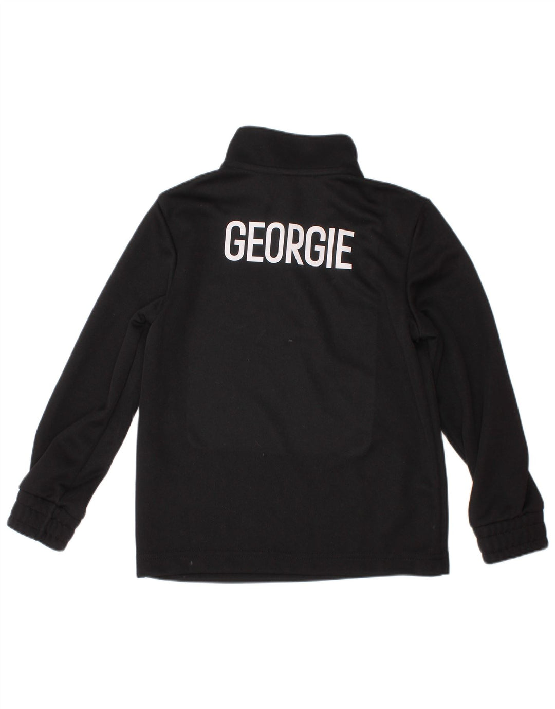 ADIDAS Boys Aeroready Graphic Pullover Treino Top 5-6 Anos Preto