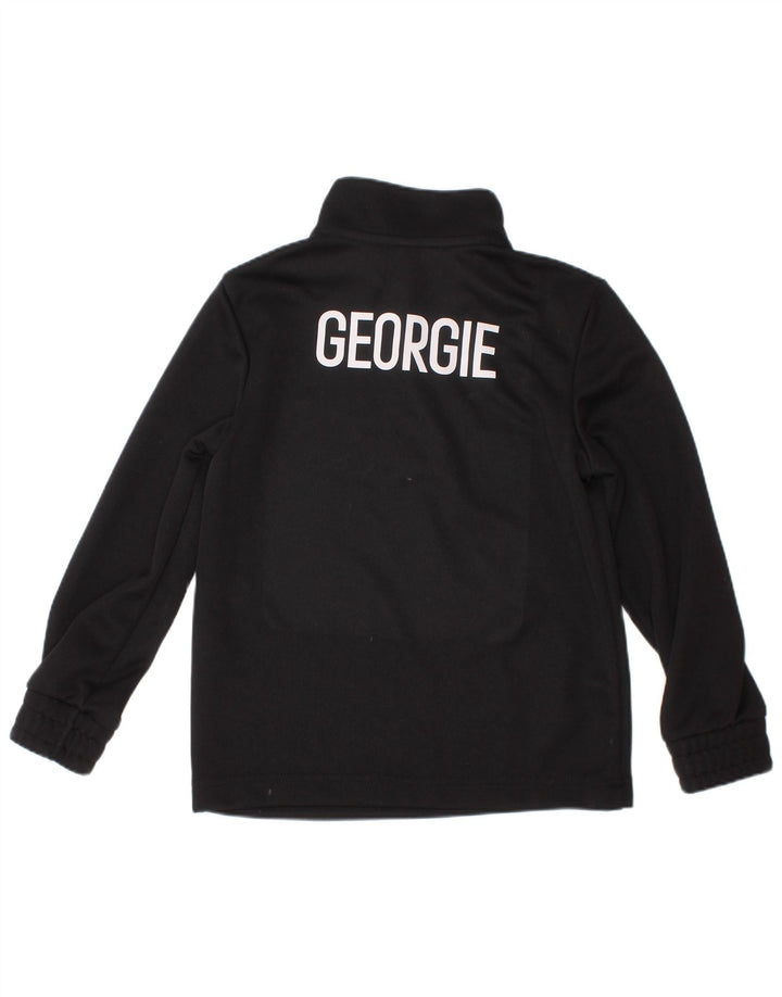 ADIDAS Boys Aeroready Graphic Pullover Treino Top 5-6 Anos Preto