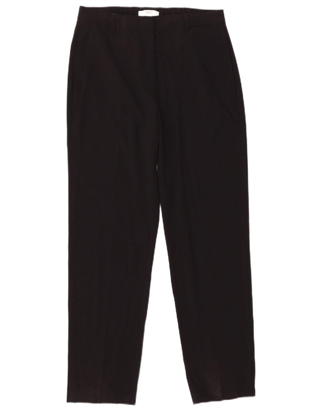 Calça Chino Feminina Marks & Spencer Slim UK 12 Médio W30 L29 Preta