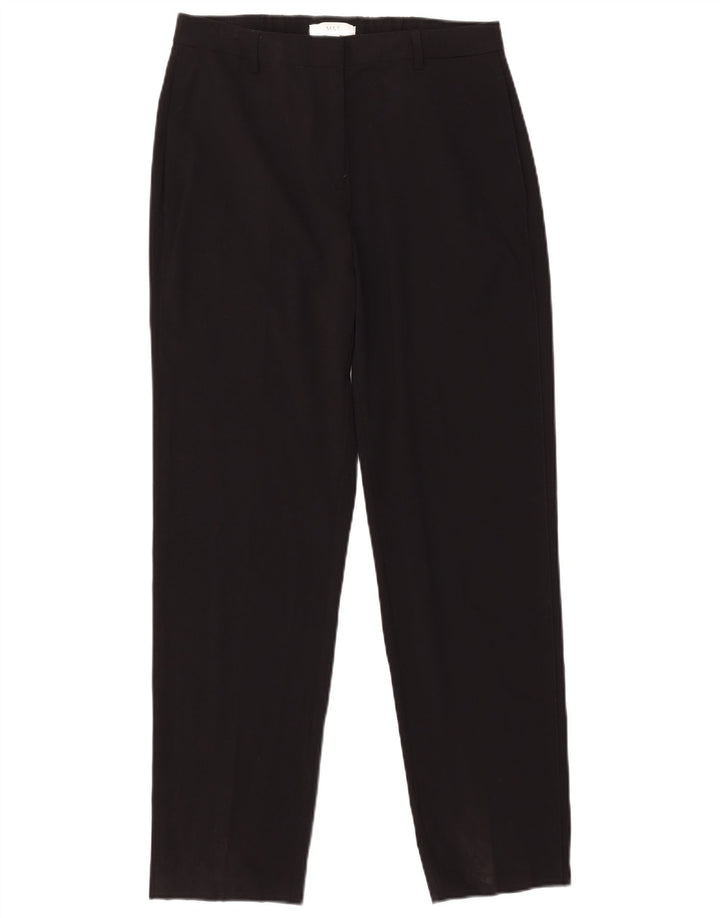 Calça Chino Feminina Marks & Spencer Slim UK 12 Médio W30 L29 Preta