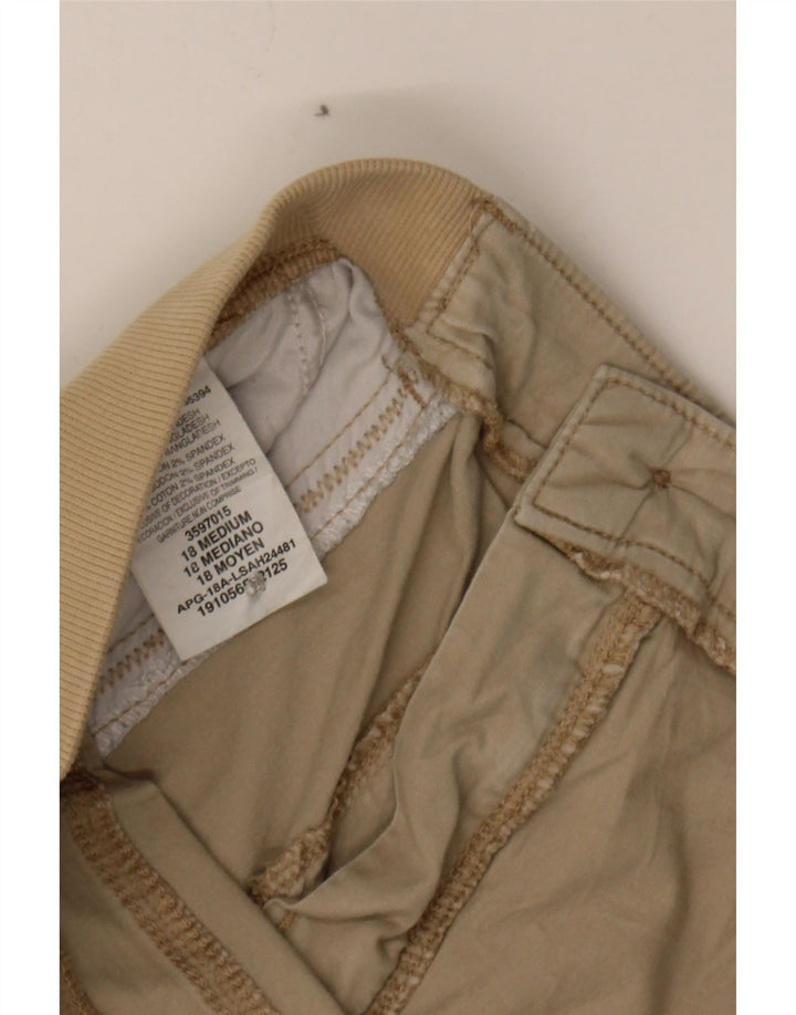 LEE Womens Relaxed Fit Cargo Shorts US 18 2XL W37  Beige Cotton Vintage Lee and Second-Hand Lee from Messina Hembry 