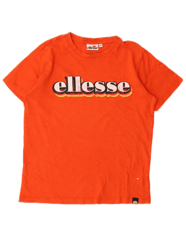 Camiseta Ellesse Boys Graphic 11-12 Anos Laranja