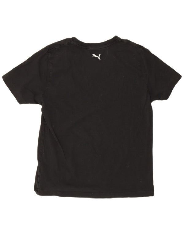 Puma Camiseta Masculina Graphic Top Grande Preto