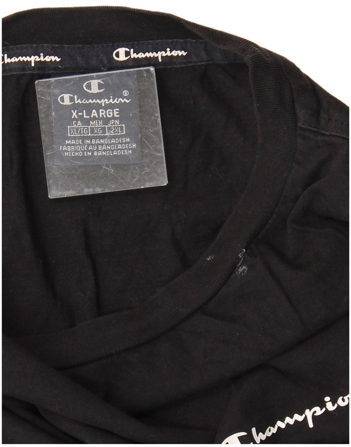 Camiseta masculina CHAMPION Top XL preta