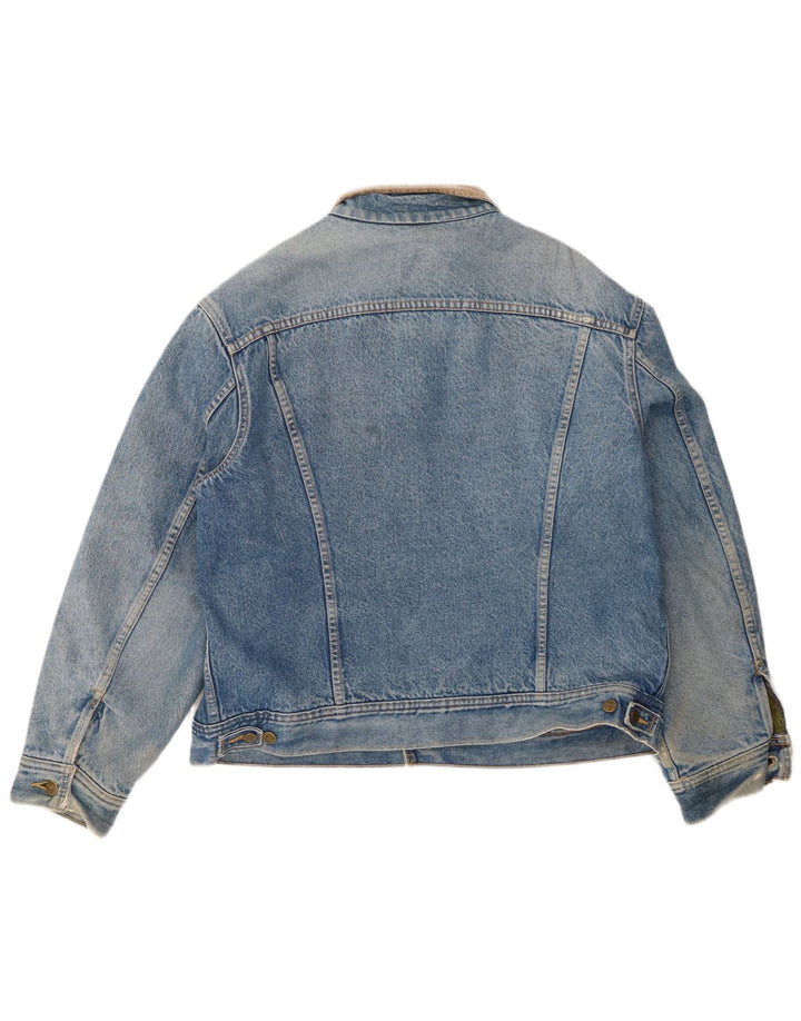 Jaqueta jeans masculina Lee UK 40 grande azul