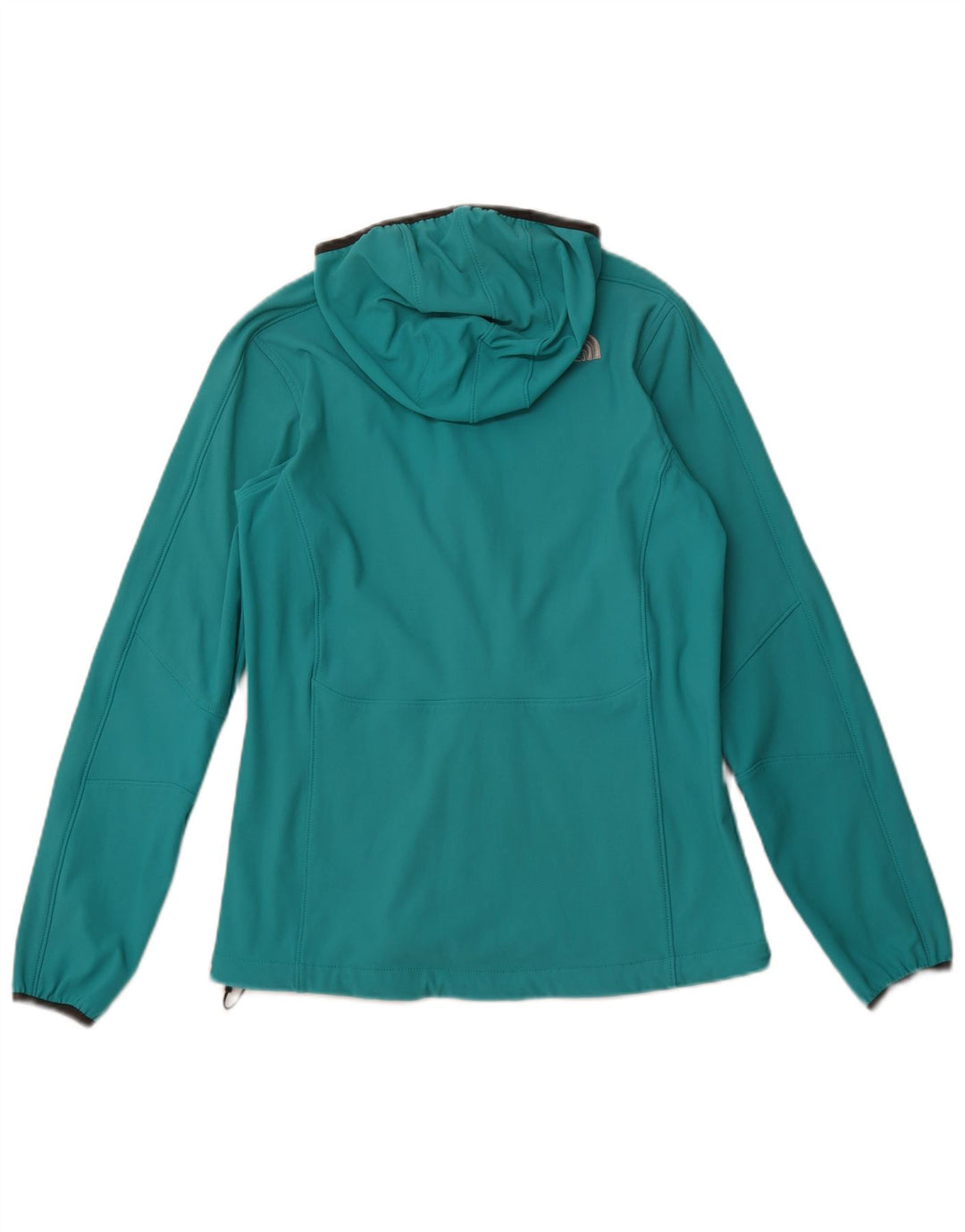 Jaqueta feminina com capuz THE NORTH FACE UK 12 médio turquesa