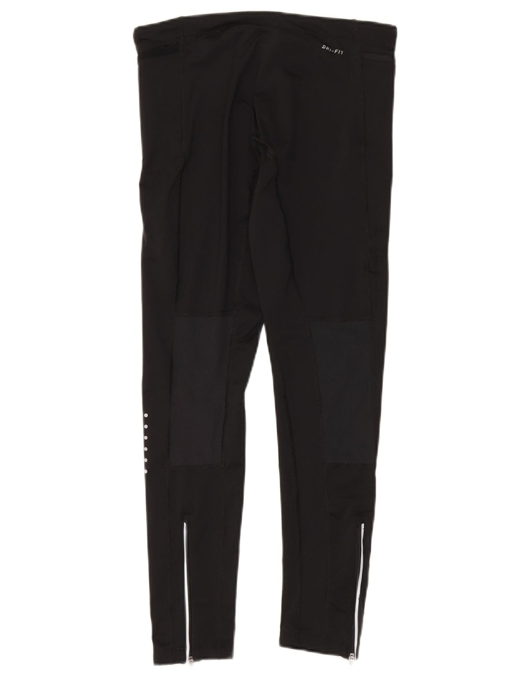 Leggings Nike Feminino UK 14 Médio Preto Poliéster Esportes