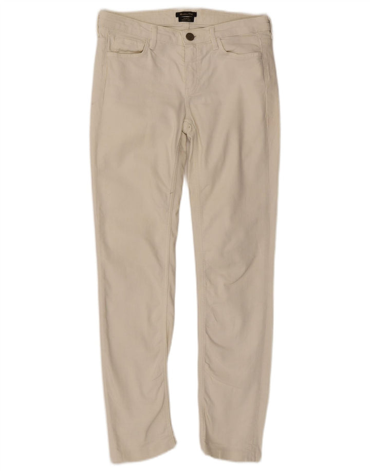 MASSIMO DUTTI Womens Slim Jeans EU 34 2XS W24 L27 White