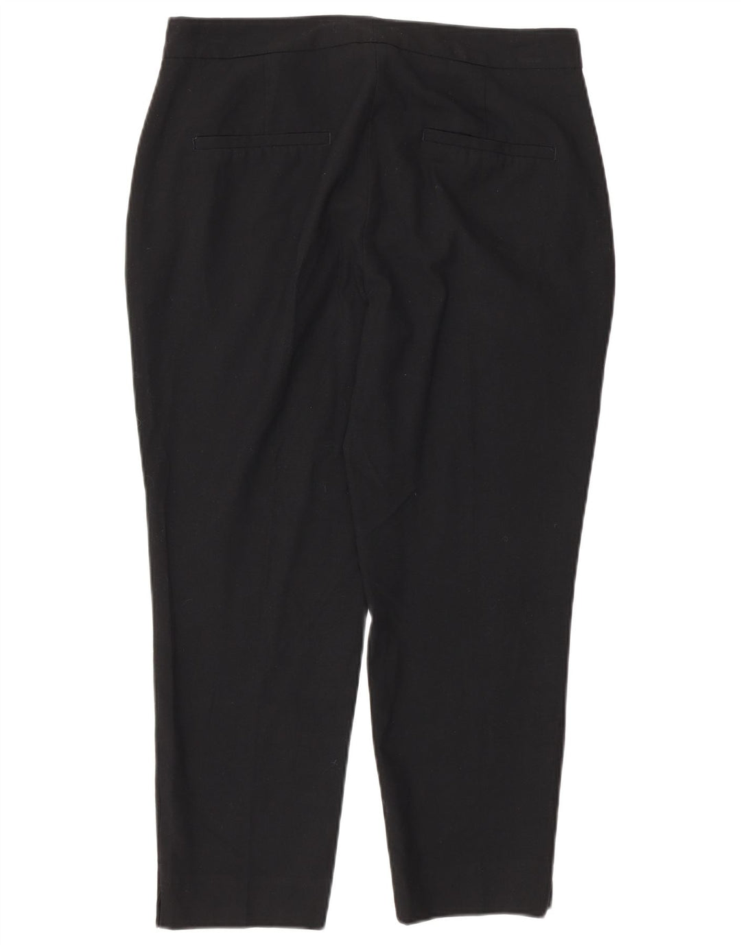 Calça feminina Zara cortada UE 38 pequena W28 L23 preta