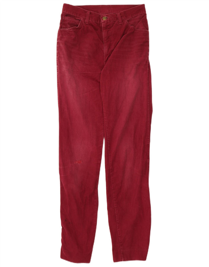 Jeans retos femininos WRANGLER W30 L31 Borgonha