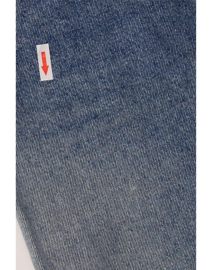 Saia jeans feminina LEVI'S W26 pequeno algodão azul