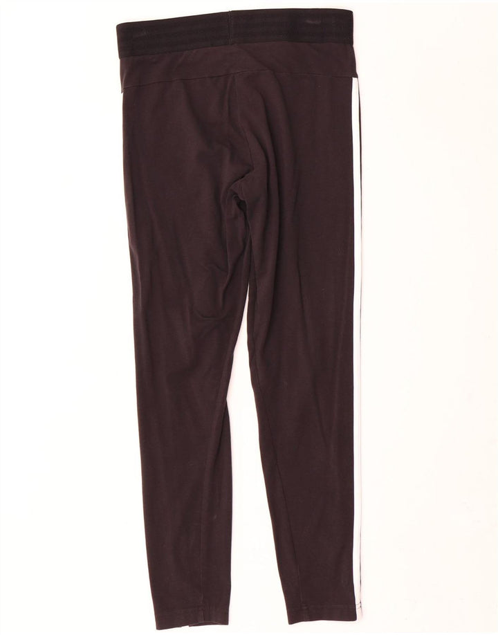Leggings Adidas Femininas UK 14 Médias Pretas