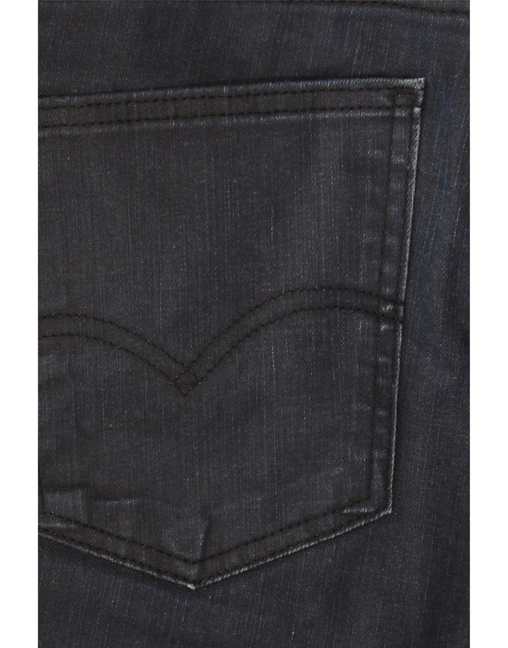 Levi's Masculino 511 Slim Jeans W28 L32 Azul Marinho Algodão