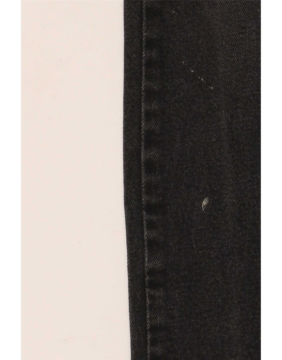 Wrangler Mens Straight Jeans W32 L34 Algodão Preto