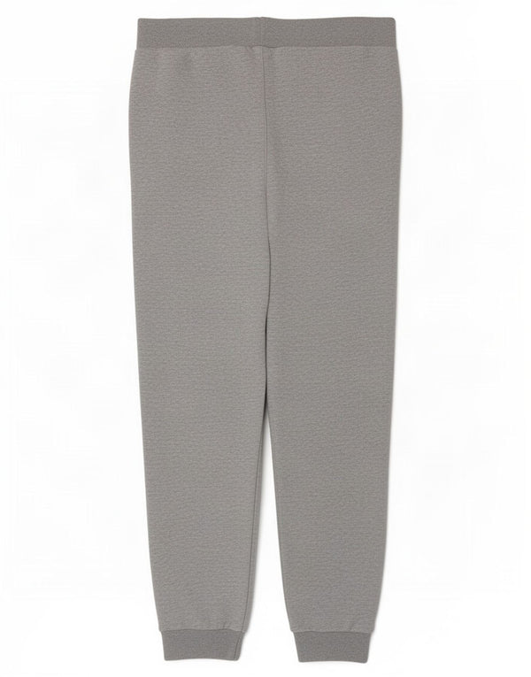 Calça feminina Champion com estampa gráfica e jogging UK 14 grande cinza