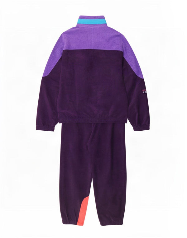 Fato de treino feminino superdimensionado Great Escapes UK 14 médio roxo