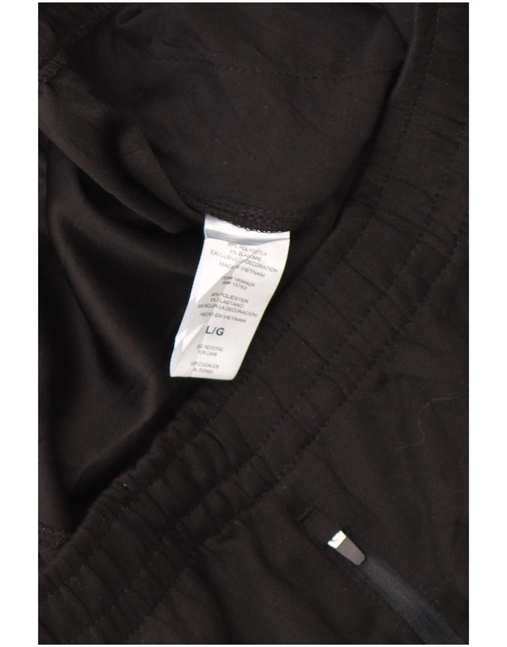 Calça esportiva masculina Champion Joggers grande poliéster preto